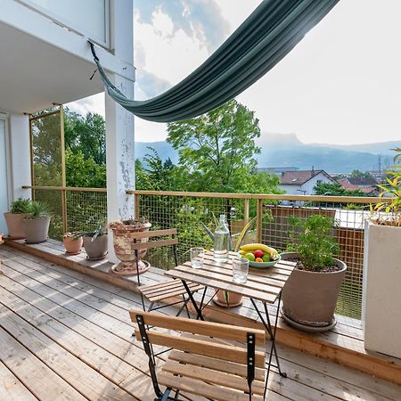 Calme Et Verdure: Vue Montagne - Terrasse - Wifi Grenoble Luaran gambar