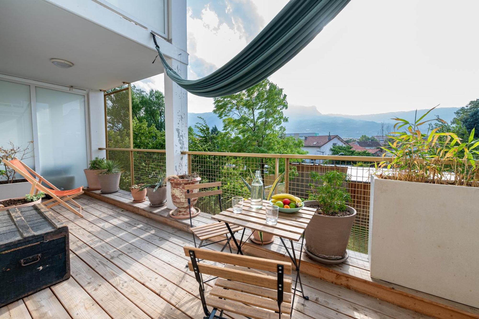Calme Et Verdure: Vue Montagne - Terrasse - Wifi Grenoble Luaran gambar
