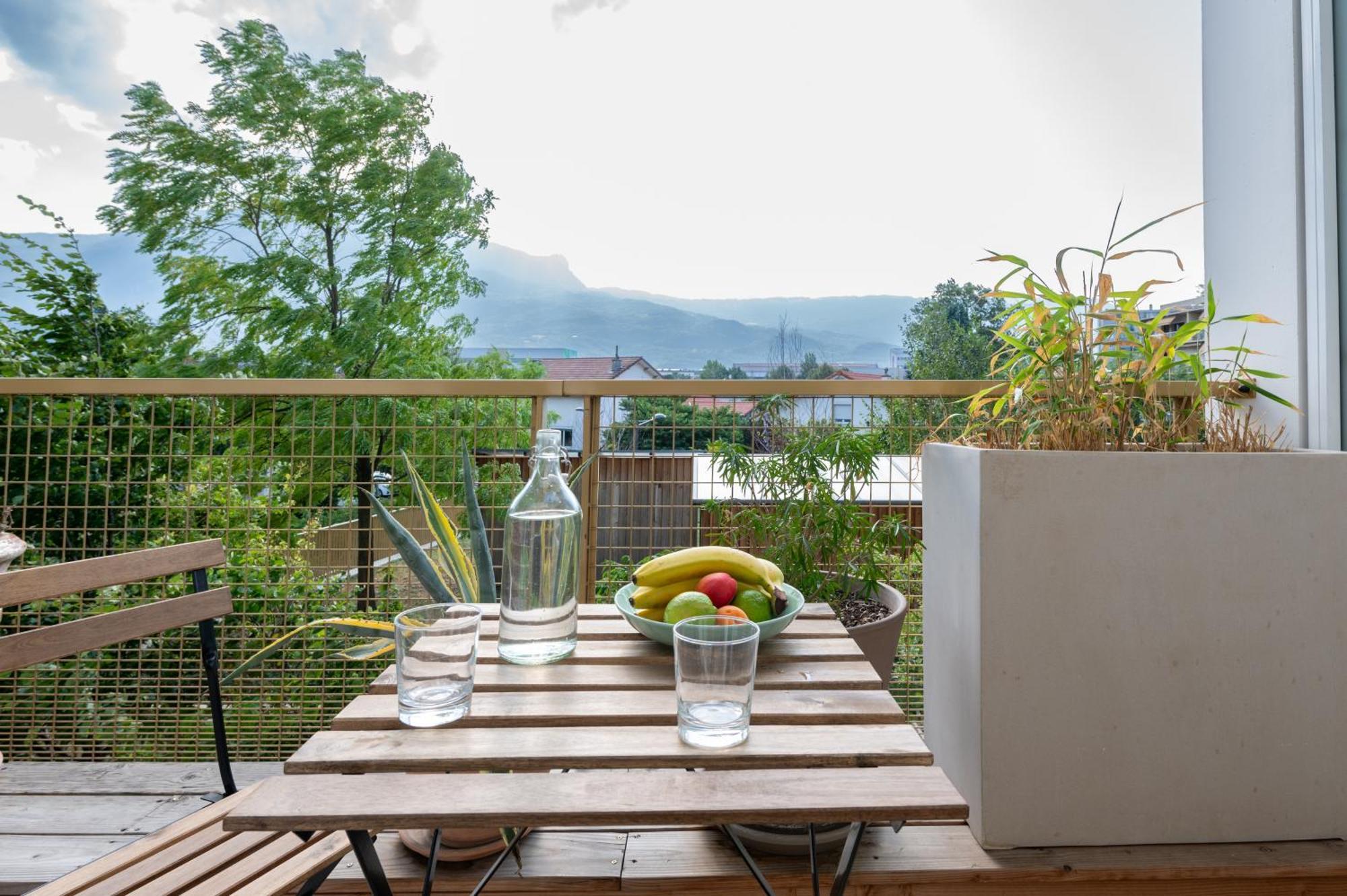 Calme Et Verdure: Vue Montagne - Terrasse - Wifi Grenoble Luaran gambar
